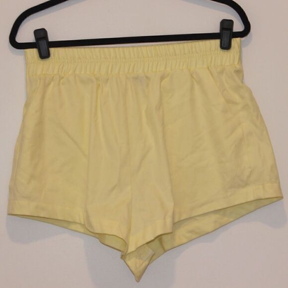 ALIX NYC Yellow  Casler High Rise Shorts Women Large - Picture 4 of 11